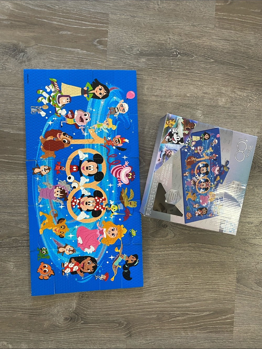 Disney’s 100th 25 piece Toddler Foam Puzzle
